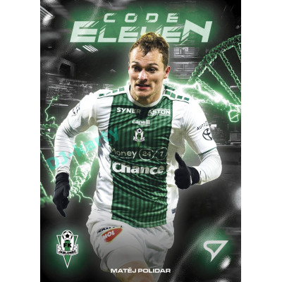 2025/26 Sportzoo Chance Liga 2. série #CE-15 MATĚJ POLIDAR Code Eleven