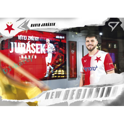 2025/26 Sportzoo Chance Liga 2. série #NB-01 DAVID JURÁSEK New Beginning