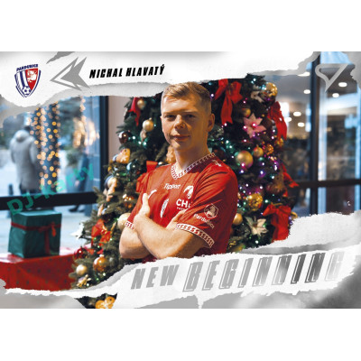 2025/26 Sportzoo Chance Liga 2. série #NB-17 MICHAL HLAVATÝ New Beginning