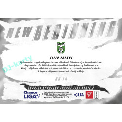 2025/26 Sportzoo Chance Liga 2. série #NB-14 FILIP PREBSL New Beginning