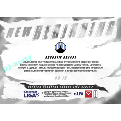 2025/26 Sportzoo Chance Liga 2. série #NB-13 AUGUSTIN DRAKPE New Beginning