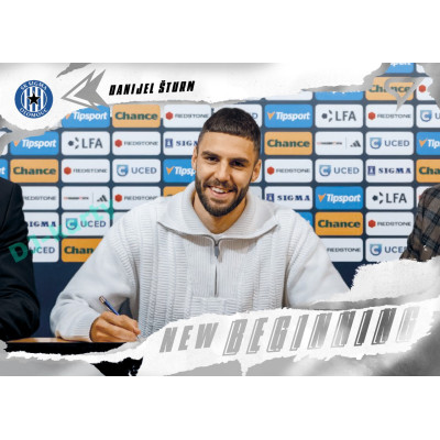 2025/26 Sportzoo Chance Liga 2. série #NB-10 DANIJEL ŠTURM New Beginning