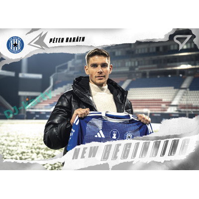 2025/26 Sportzoo Chance Liga 2. série #NB-09 PÉTER BARÁTH New Beginning