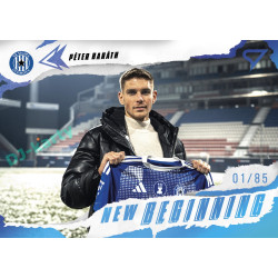 2025/26 Sportzoo Chance Liga 2. série #NB-09 PÉTER BARÁTH New Beginning Crystal Blue xx/85