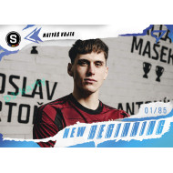 2025/26 Sportzoo Chance Liga 2. série #NB-07 MATYÁŠ VOJTA New Beginning Crystal Blue xx/85