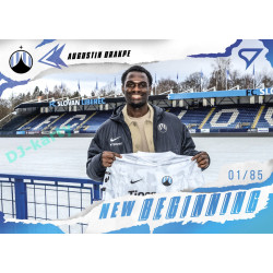 2025/26 Sportzoo Chance Liga 2. série #NB-13 AUGUSTIN DRAKPE New Beginning Crystal Blue xx/85