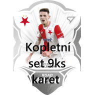 2025/26 Sportzoo Chance Liga 2. série kompletní set 9ks karet Road 2 Hero