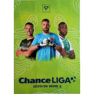 2025/26 Sportzoo Chance Liga 2. série kompletní set 9ks karet Puzzle Quest - použité kódy
