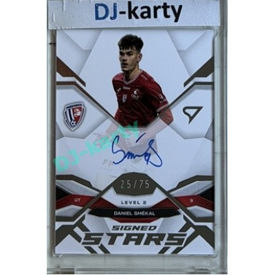 2025/26 Sportzoo Chance Liga 2. série #SL2-DS Daniel Smékal Signed Stars Level 2 xx/75