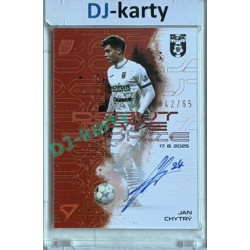 2025/26 Sportzoo Chance Liga 2. série #DRS-JC Jan Chytrý Debut Date Rookie Copper Auto 42/65