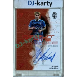 2025/26 Sportzoo Chance Liga 2. série #DRS-JK Josef Kolářík Debut Date Rookie Copper Auto 47/65