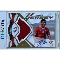 2025/26 Sportzoo Chance Liga 2. série #GJS-DT Divine Teah Game Jersey Auto 14/25