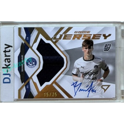 2025/26 Sportzoo Chance Liga 2. série #GJS-DB Daniel Barát Game Jersey Auto 15/25