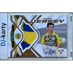 2025/26 Sportzoo Chance Liga 2. série #GJS-CU Michal Cupák Game Jersey Auto 21/25