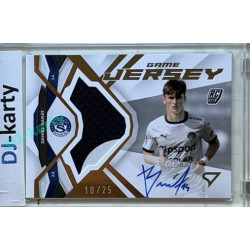 2025/26 Sportzoo Chance Liga 2. série #GJS-DB Daniel Barát Game Jersey Auto 10/25