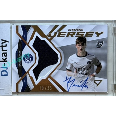 2025/26 Sportzoo Chance Liga 2. série #GJS-DB Daniel Barát Game Jersey Auto 10/25