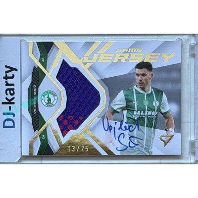 2025/26 Sportzoo Chance Liga 2. série #GJS-VS Vojtěch Smrž Game Jersey Auto 13/25