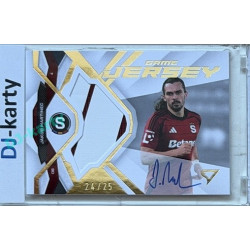 2025/26 Sportzoo Chance Liga 2. série #GJS-JM Jakub Martinec Game Jersey Auto 24/25