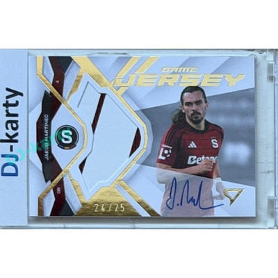 2025/26 Sportzoo Chance Liga 2. série #GJS-JM Jakub Martinec Game Jersey Auto 24/25