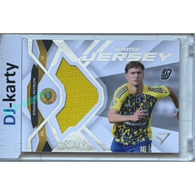 2025/26 Sportzoo Chance Liga 2. série #GJ-TP Stanislav Petruta Game Jersey 50/75