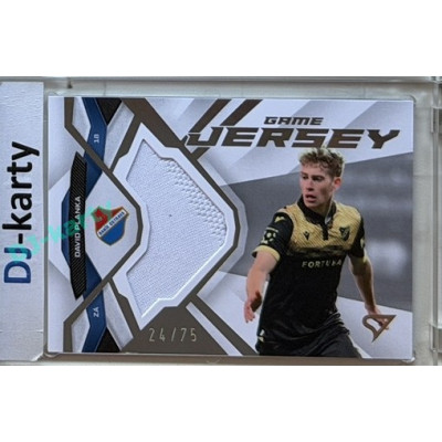 2025/26 Sportzoo Chance Liga 2. série #GJ-PA David Planka Game Jersey 24/75