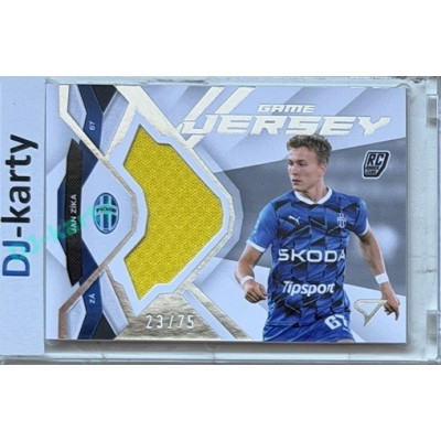 2025/26 Sportzoo Chance Liga 2. série #GJ-JZ Jan Zíka Game Jersey 23/75