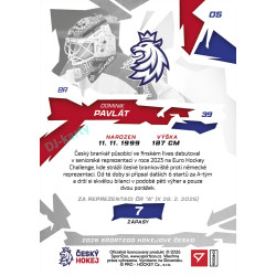 2026 Sportzoo Hokejové Česko #05 Dominik Pavlát