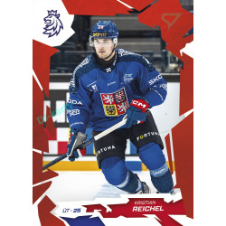 2026 Sportzoo Hokejové Česko #45 Kristian Reichel Scarlet Red