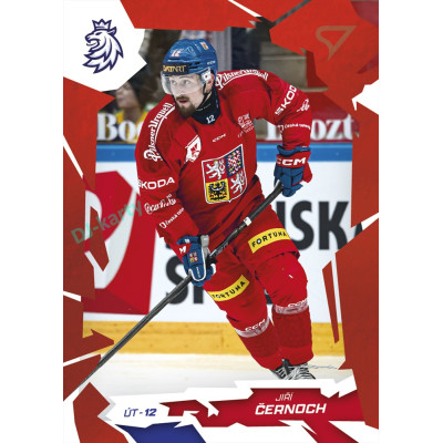 2026 Sportzoo Hokejové Česko #25 Jiří Černoch Scarlet Red