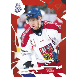 2026 Sportzoo Hokejové Česko #34 Ondřej Kaše Scarlet Red