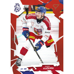2026 Sportzoo Hokejové Česko #15 Radek Kučeřík Scarlet Red