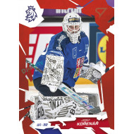 2026 Sportzoo Hokejové Česko #04 Josef Kořenář Scarlet Red