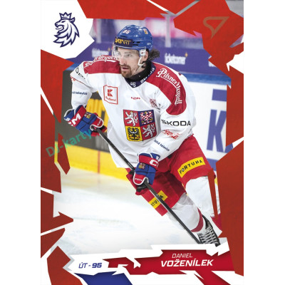 2026 Sportzoo Hokejové Česko #51 Daniel Voženílek Scarlet Red