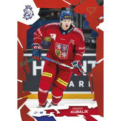 2026 Sportzoo Hokejové Česko #39 Dominik Kubalík Scarlet Red