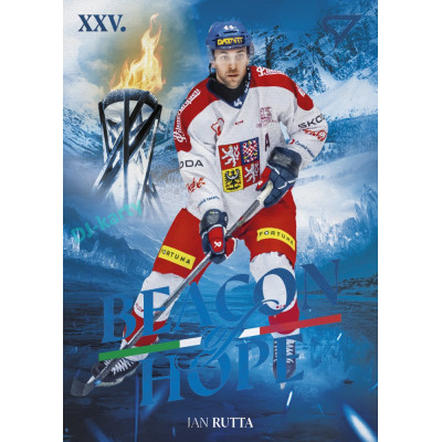 2026 Sportzoo Hokejové Česko #BH-10 Jan Rutta Beacon of Hope