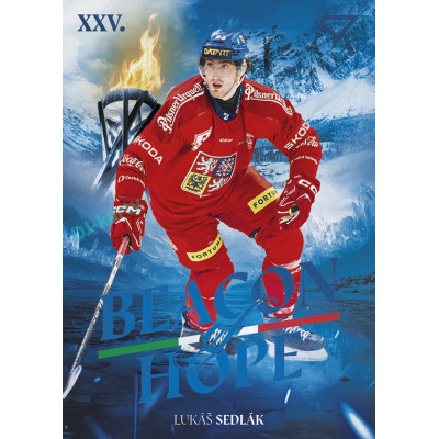 2026 Sportzoo Hokejové Česko #BH-25 Lukáš Sedlák Beacon of Hope