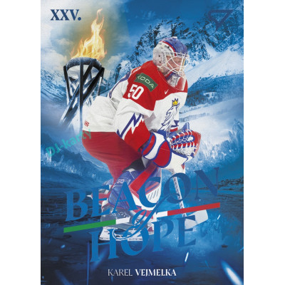 2026 Sportzoo Hokejové Česko #BH-04 Karel Vejmelka Beacon of Hope