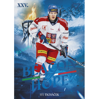 2026 Sportzoo Hokejové Česko #BH-13 Jiří Ticháček Beacon of Hope