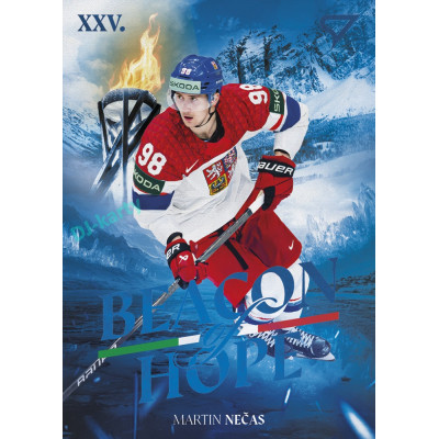 2026 Sportzoo Hokejové Česko #BH-22 Martin Nečas Beacon of Hope