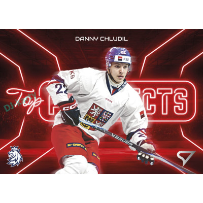 2026 Sportzoo Hokejové Česko #TP-23 Danny Chludil Top Prospects