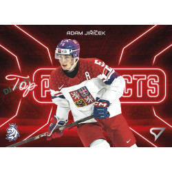 2026 Sportzoo Hokejové Česko #TP-08 Adam Jiříček Top Prospects