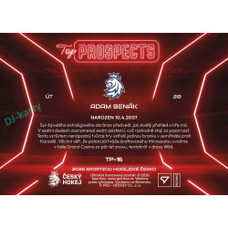 2026 Sportzoo Hokejové Česko #TP-16 Adam Benák Top Prospects