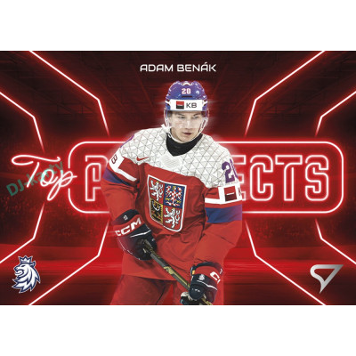 2026 Sportzoo Hokejové Česko #TP-16 Adam Benák Top Prospects