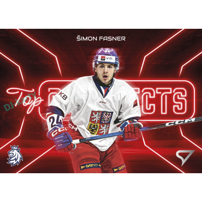2026 Sportzoo Hokejové Česko #TP-20 Šimon Fasner Top Prospects