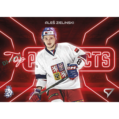 2026 Sportzoo Hokejové Česko #TP-15 Aleš Zielinski Top Prospects