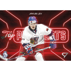 2026 Sportzoo Hokejové Česko #TP-27 Jakub Lev Top Prospects