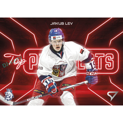 2026 Sportzoo Hokejové Česko #TP-27 Jakub Lev Top Prospects