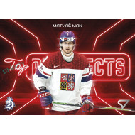 2026 Sportzoo Hokejové Česko #TP-09 Matyáš Man Top Prospects