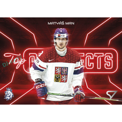 2026 Sportzoo Hokejové Česko #TP-09 Matyáš Man Top Prospects