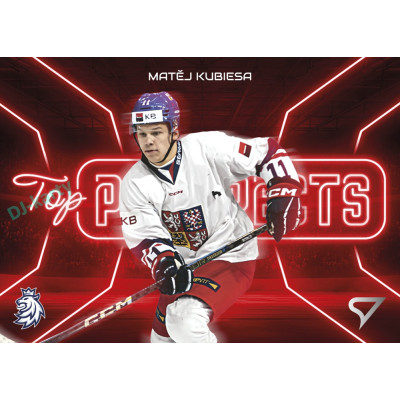 2026 Sportzoo Hokejové Česko #TP-26 Matěj Kubiesa Top Prospects
